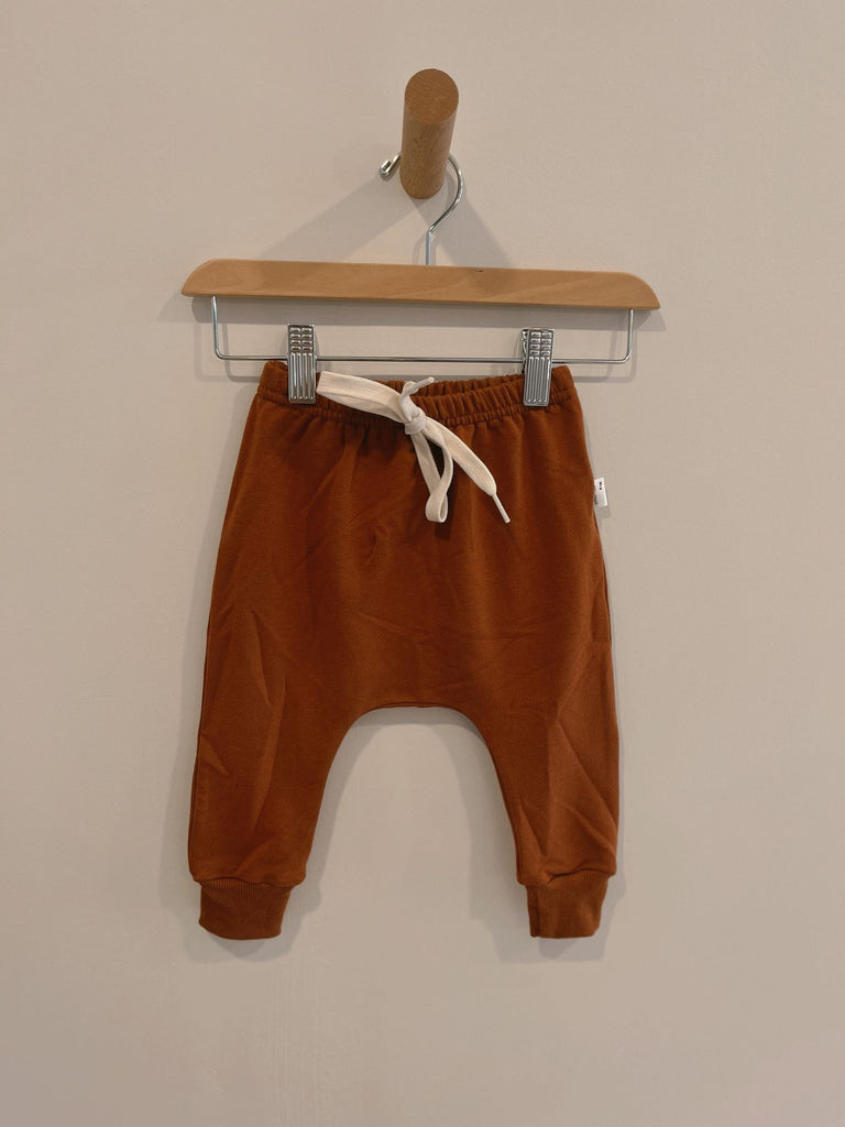 Joggers | Portage and Main rust neutral joggers natural baby 