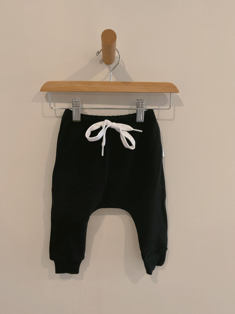 Joggers | Portage and Main black jogger for babies