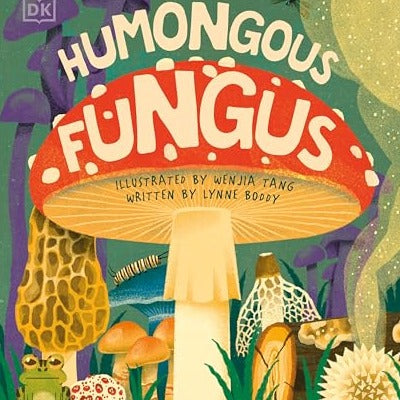 Humongous Fungus book flatlay 