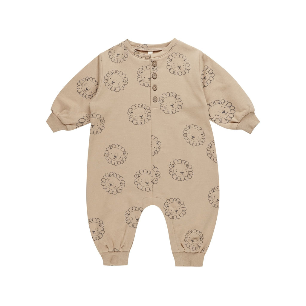 lions jumpsuit flatlay on white background 