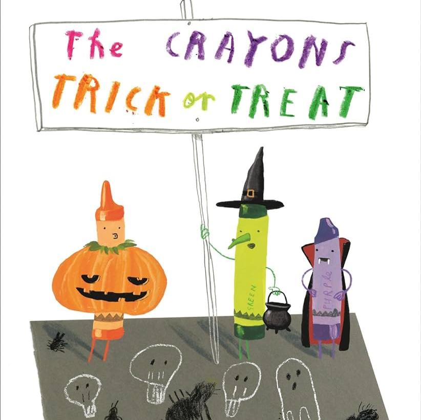 the crayons trick or treat book front cover 