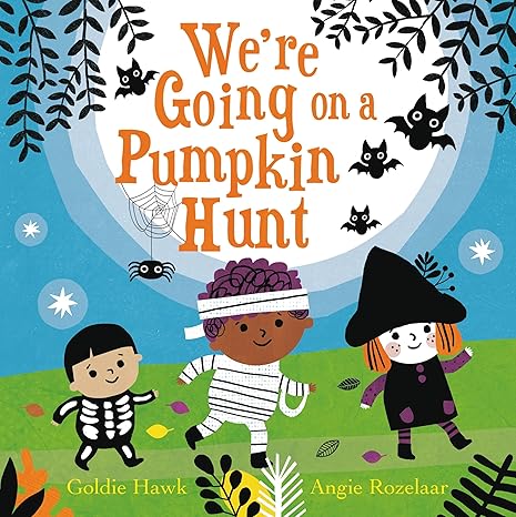 we're going on a pumpkin hunt book cover