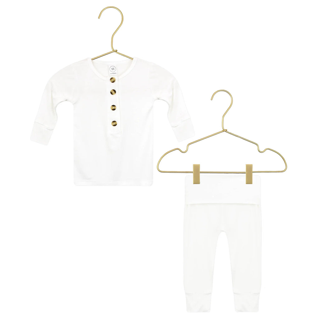 flatlay of 2 piece finley set on white background 