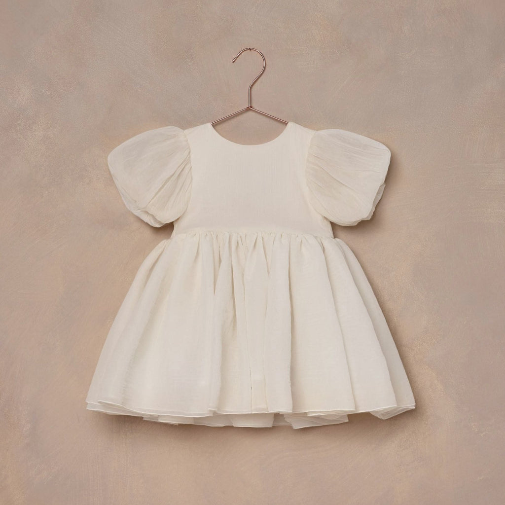 ivory dress flaltlay 