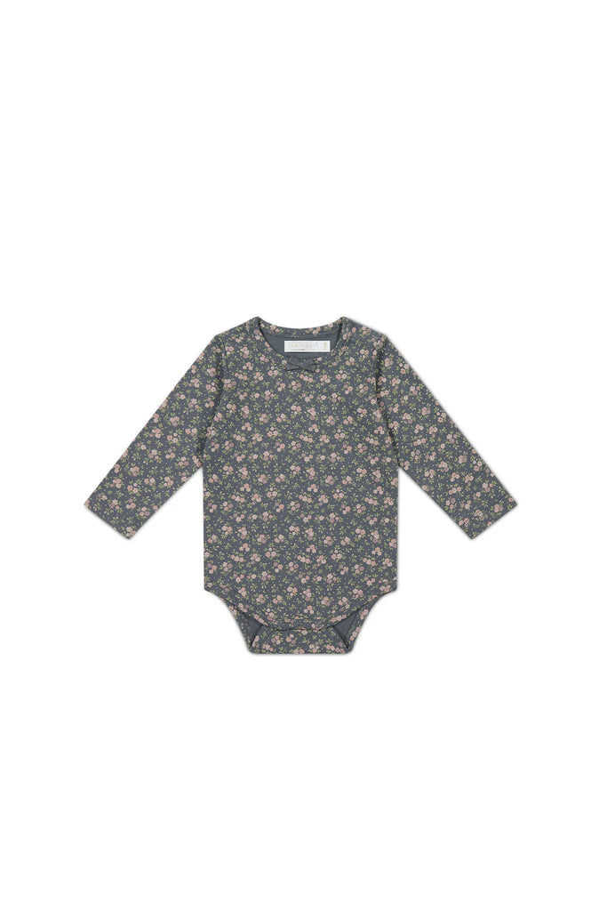 bodysuit in rosalie floral flatlay