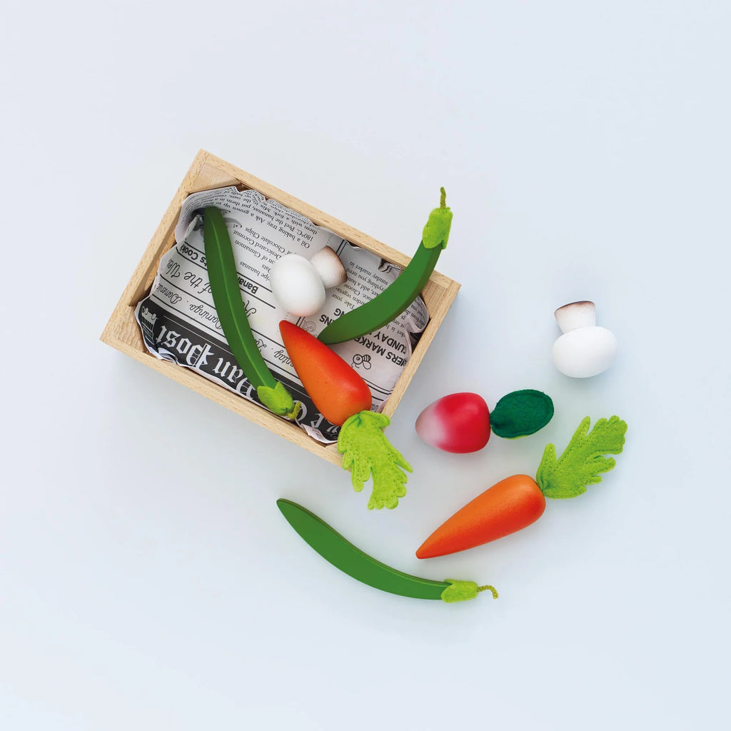 Harvest Vegetables Wooden Food Crate by Le Toy Van