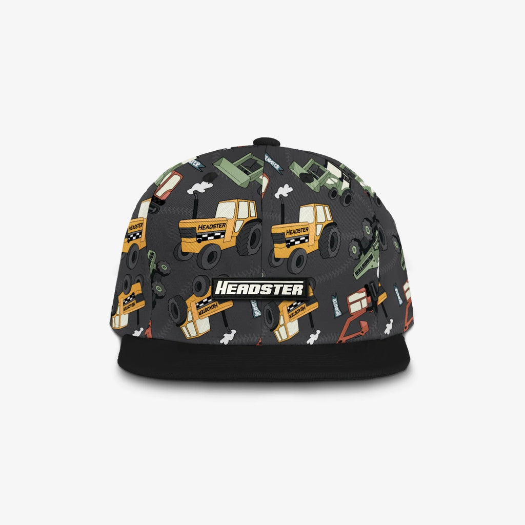 Black Baseball Hat with trucks