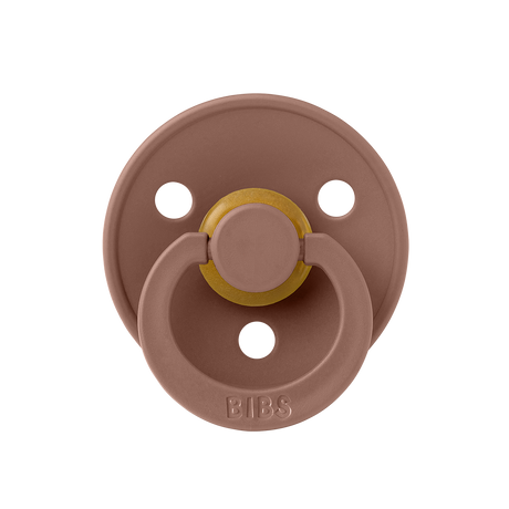 Round Woodchuck (burgundy) Pacifier by Bibs