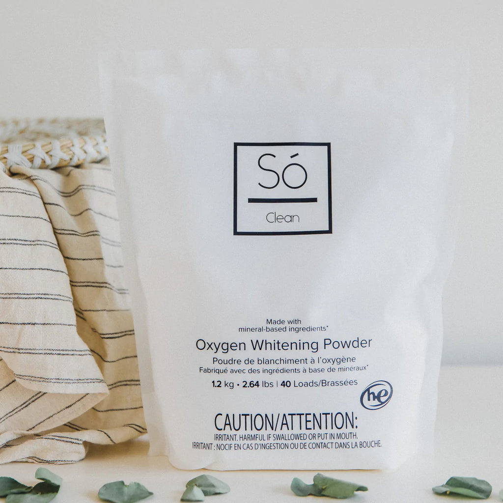 White wall with the Oxygen Whitening Powder by So Luxury Bath and Body Inc.
