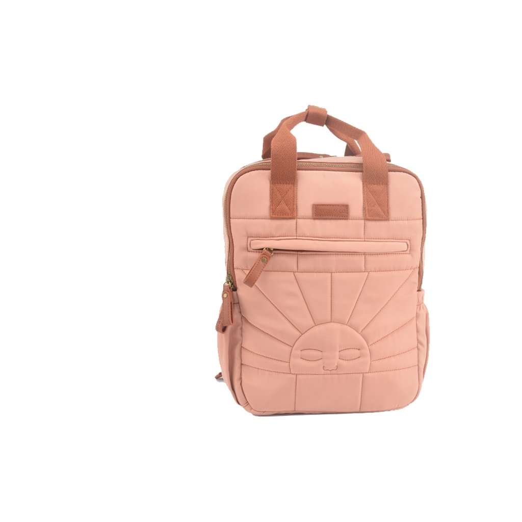 White background with Children's Backpack by Grech & Co. in Sunset (pink)